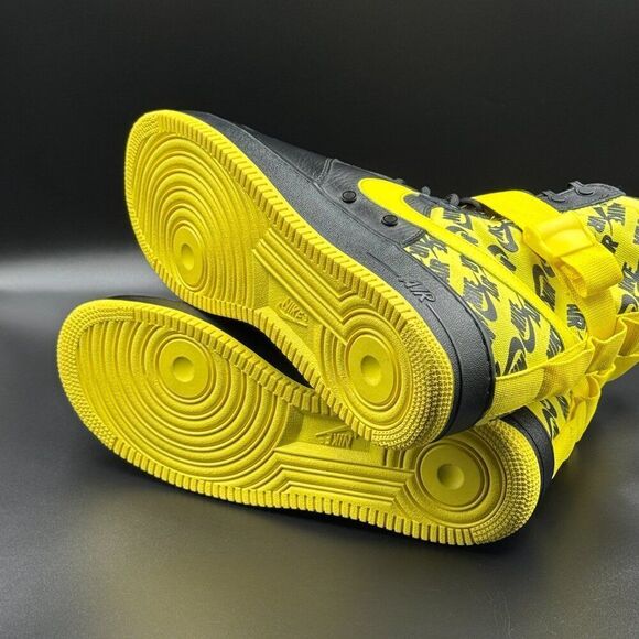 Nike SF Air Force 1 'Dynamic Yellow' - Picture 9 of 12